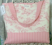 Pink Toile Diaper Bag