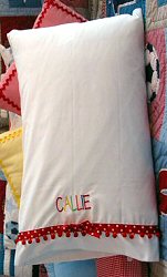 Monogrammed Pillow Case